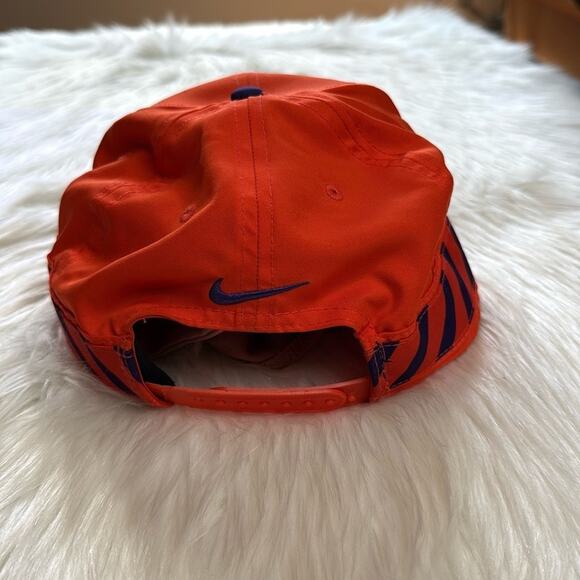 Nike Dri Fit Clemson Orange and Purple Logo Hat - Picture 3 of 5